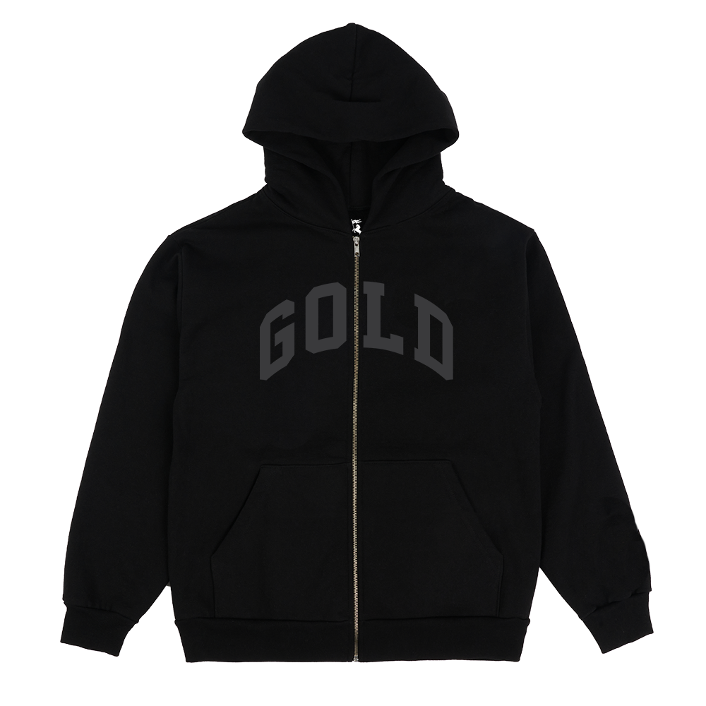 Gold hoodie sale