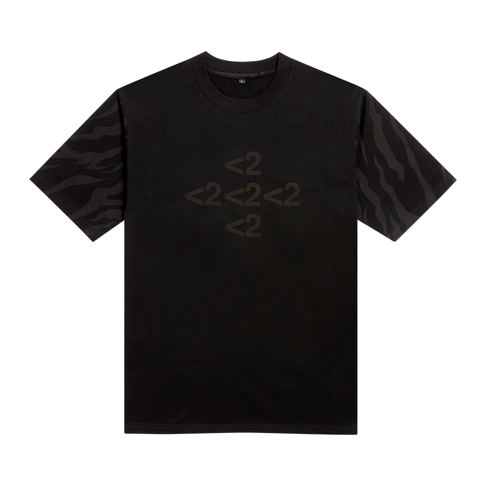 Logo Cross Print T-Shirt - 2hollis Official Store