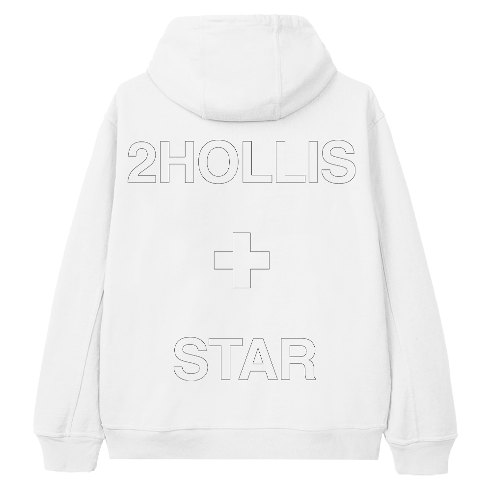 star Zip-up Hoodie Back