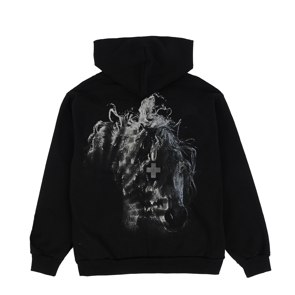 Black Gold Hoodie Back