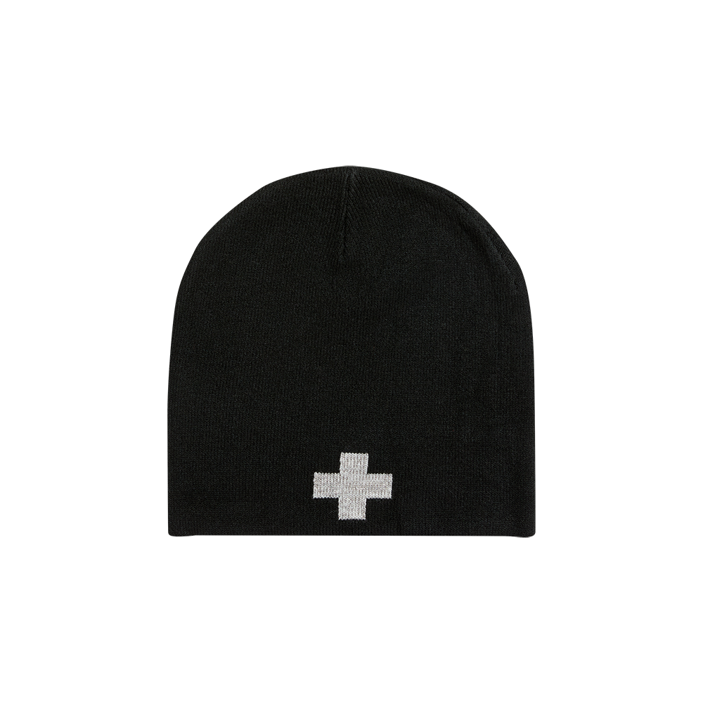 Cross Black Beanie