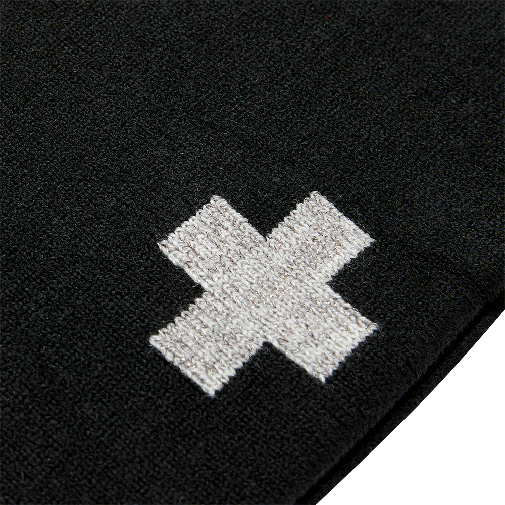 Cross Black Beanie