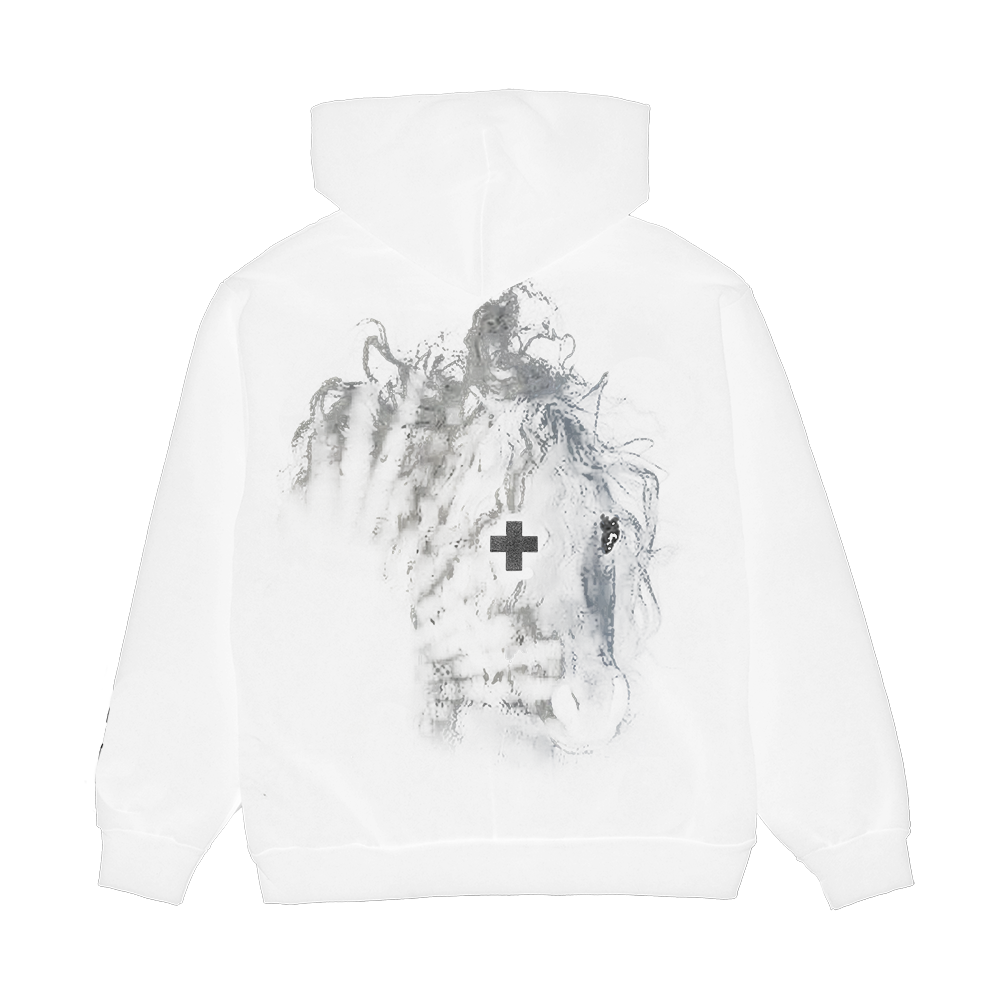 White Gold Hoodie Back