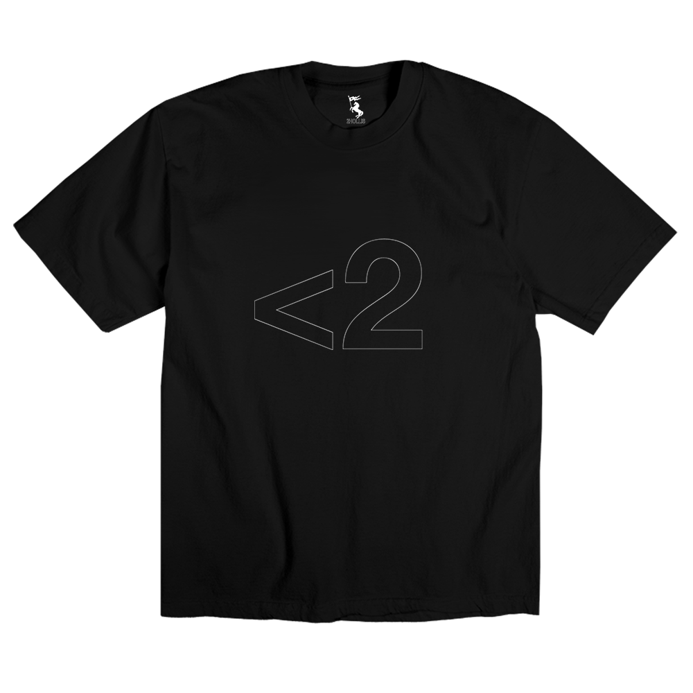 Leg One Logo Black T-Shirt