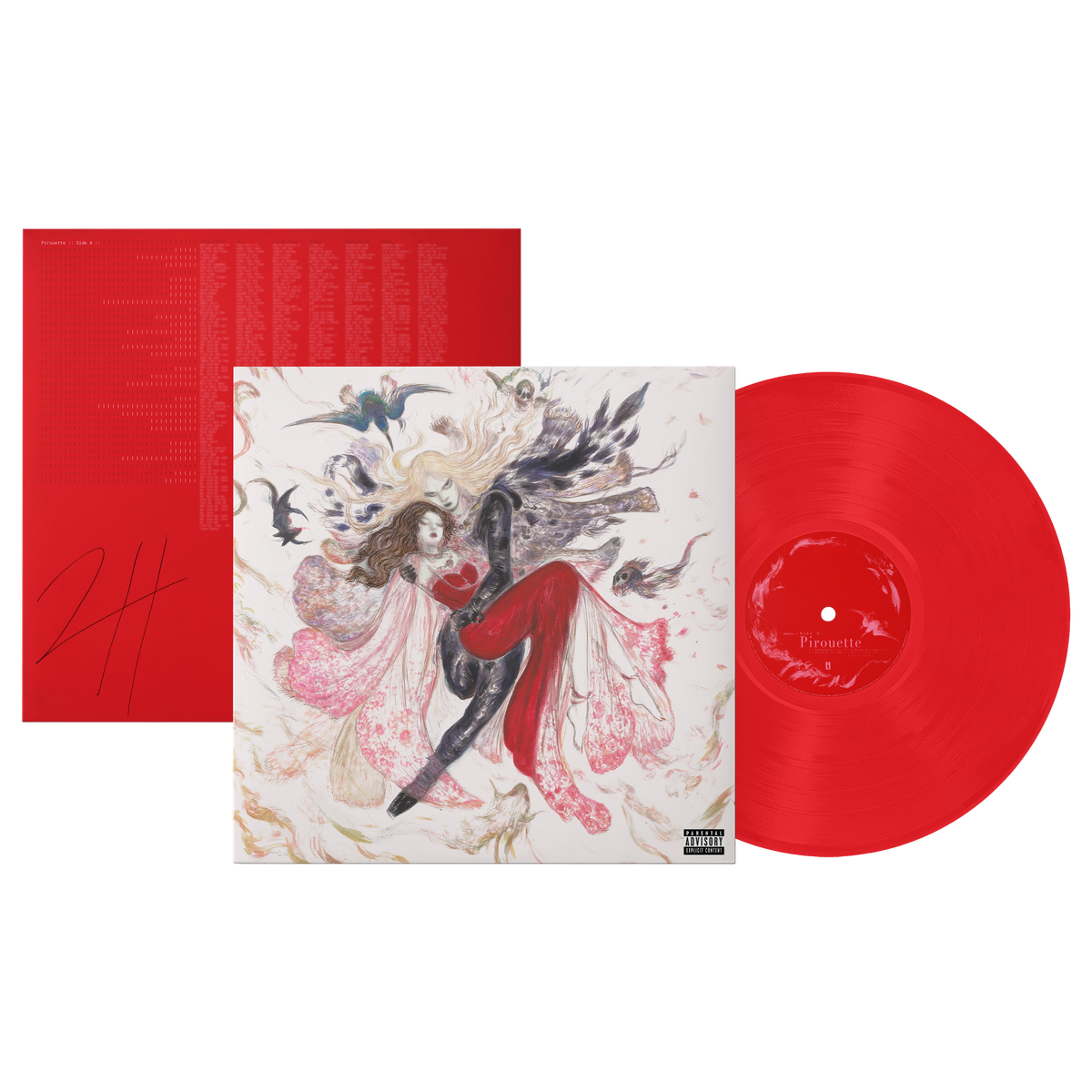 PIROUETTE - Red Vinyl (Signed)